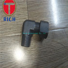 Carbon Steel Tube Machining Thread Elbow Connector TCT06-02R For Oiled Tubes