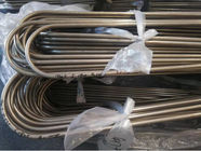 Light Drawn U Bend Copper Tube Condenser And Heat Exchanger Tube CE Certification