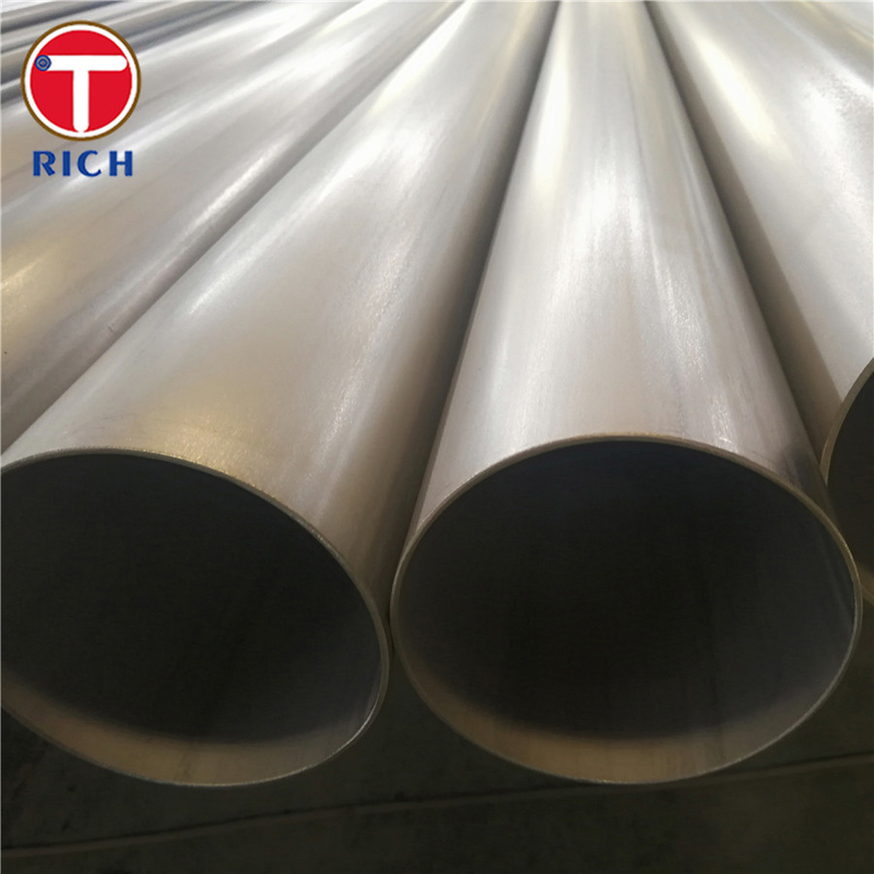 Welded Steel Tube Hot Rolled Stainless Steel Welded Tube JIS G3464 For Low Temperature Service