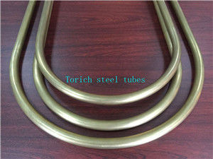 Harga yang bagus C68700 C71500 Alloy U Bend Tabung ASTM B111 Dingin Diambil Seamless Copper on line
