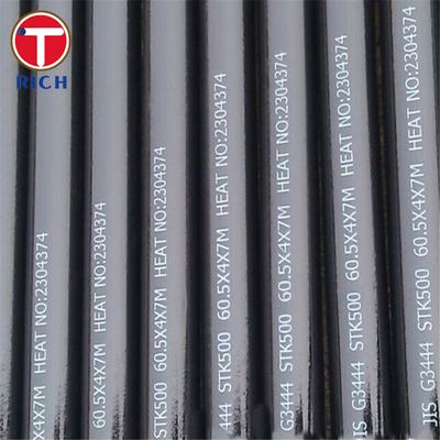 Harga yang bagus JIS G3444 SKT500 Tabung Baja Karbon Precision Tanpa Jahit Untuk Tujuan Struktural Umum on line