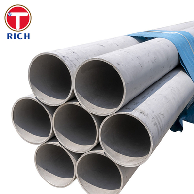Harga yang bagus YB/T 4330 pipa baja tahan karat austenit berdiameter besar tanpa jahitan untuk penukar panas on line