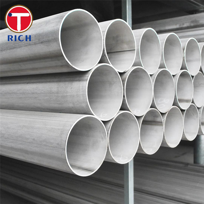 Harga yang bagus ASTM A358 304 Stainless Steel Pipe Electric Fusion Welded Stainless Steel Pipe Untuk Layanan Suhu Tinggi on line