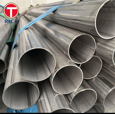 Harga yang bagus EN 10217-7 X2CrNi18-9 Tabung Baja Tidak Berlemak Tabung Baja Las Untuk Tujuan Tekanan on line