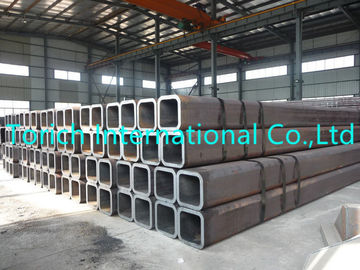 Harga yang bagus Konstruksi Kereta Api Seamless Steel Tube Bentuk Dingin Square / Rectangle on line