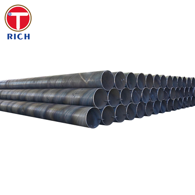 Harga yang bagus Q235JR SSAW Pipa Baja Karbon Galvanis Pipa Las Baja Karbon Untuk Bidang Struktural on line