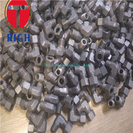Harga yang bagus Carbon Steel Tube Machining Thread Konektor Siku TCT06-02R Untuk Tabung Diminyaki on line