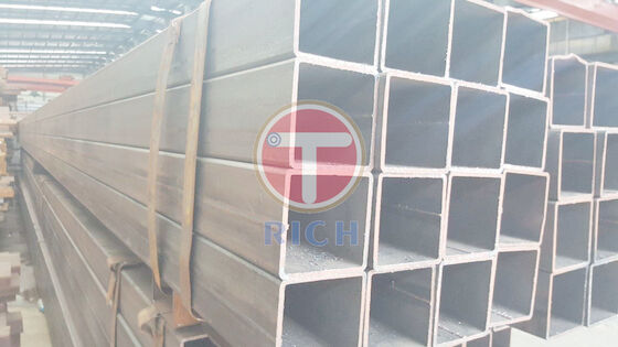Harga yang bagus 12m Panjang HX260YD ZA130 Welded Square Tube Untuk Konstruksi on line