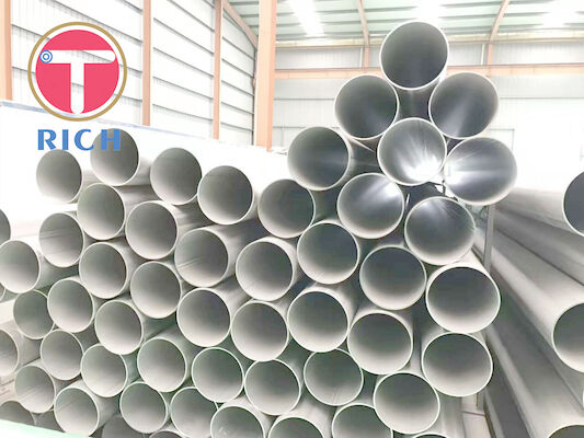 Harga yang bagus Diameter Besar 201 Tabung Baja Tahan Karat Dilas Anil on line