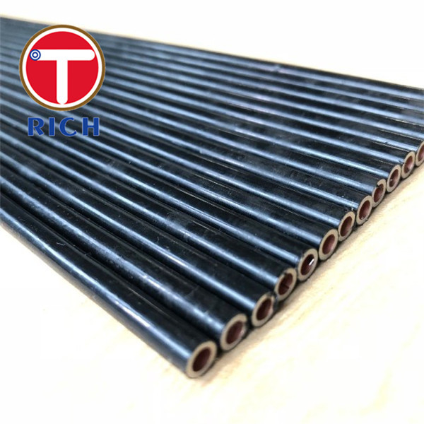 SPCC 4.76 X 0.7 Tabung Baja Otomotif Nylon Coated Air Brake PA12 Bundy Tubes