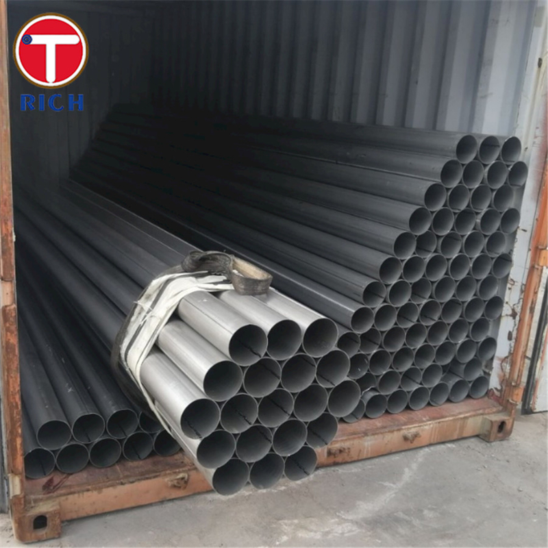 28,5 X 1,5mm Pipa Stainless Steel Tabung Baja Presisi Galvanis Untuk Knalpot Otomotif