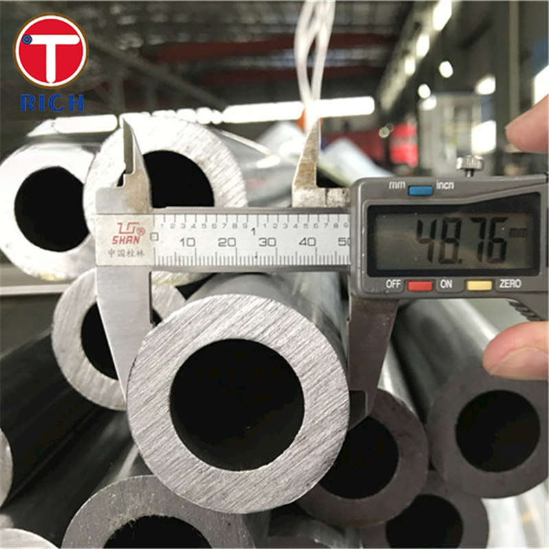 Cold Drawn Astm A333 Grade 6 Presisi Seamless Steel Tube Untuk Layanan Suhu Rendah