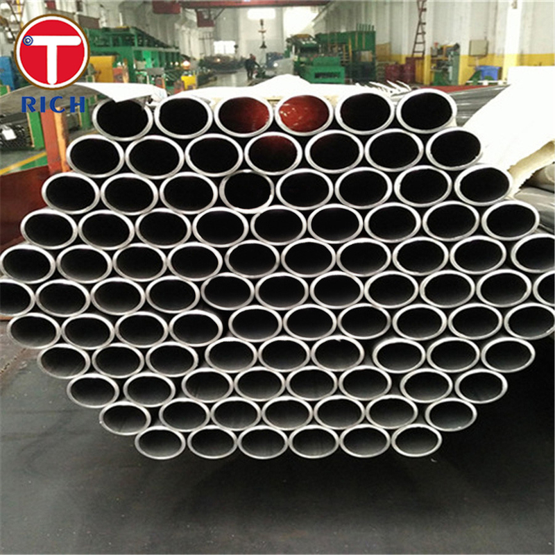 Pipa Baja Paduan Canai Panas Pipa Baja Bulat Stainless JIS G3462 Untuk Penukar Panas