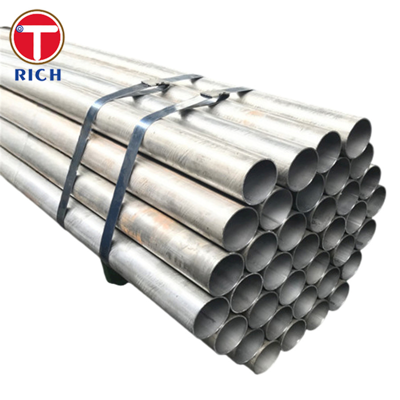 Pipa Baja Paduan Canai Panas Pipa Baja Bulat Stainless JIS G3462 Untuk Penukar Panas