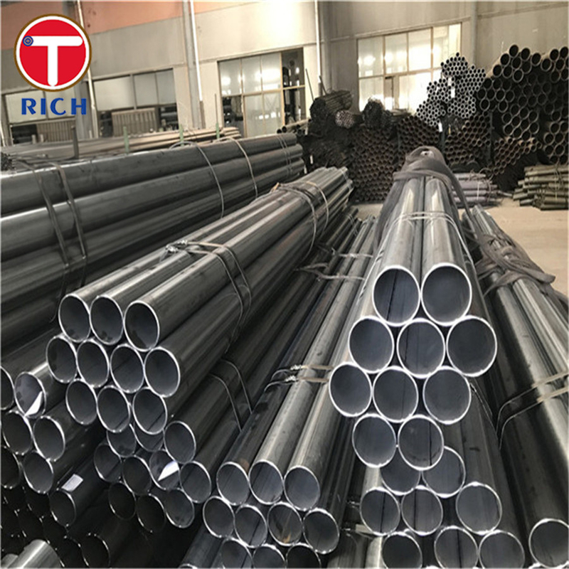 GB/T 24187 Precision Steel Tube Cold Drawn Single Welded Steel Tube Untuk Evaporator