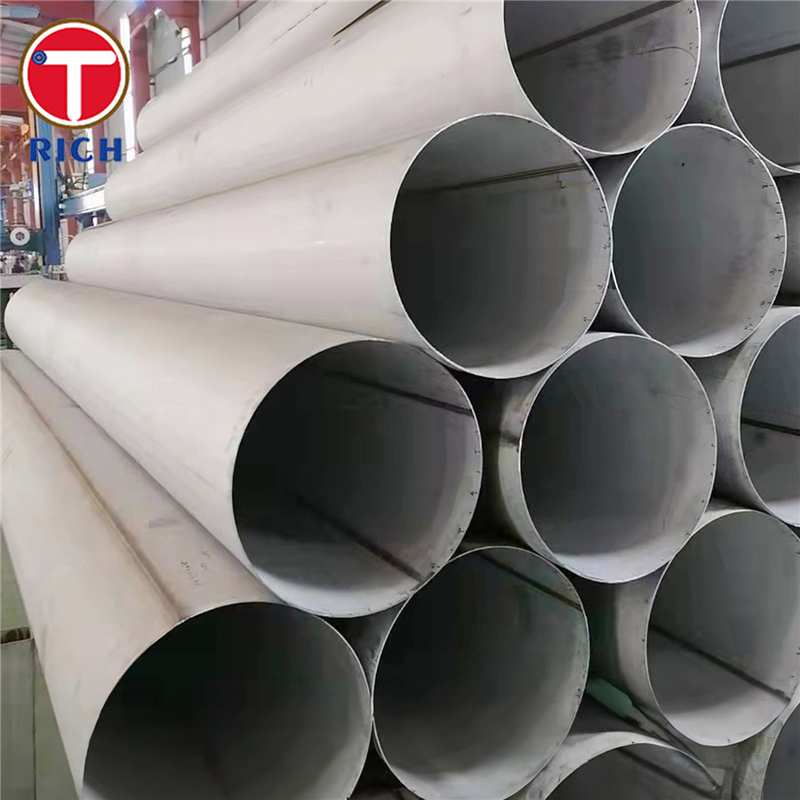 ASTM A814 TP304L Cold Worked Welded Austenitic Stainless Steel Pipe Untuk Tujuan Umum
