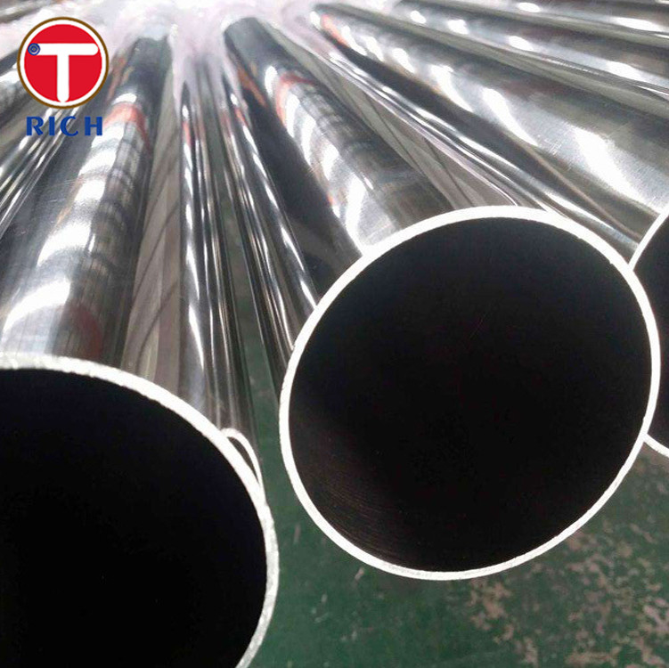 ASTM A928 S31200 pipa stainless steel dupleks fusi listrik dilas dengan penambahan logam Filer