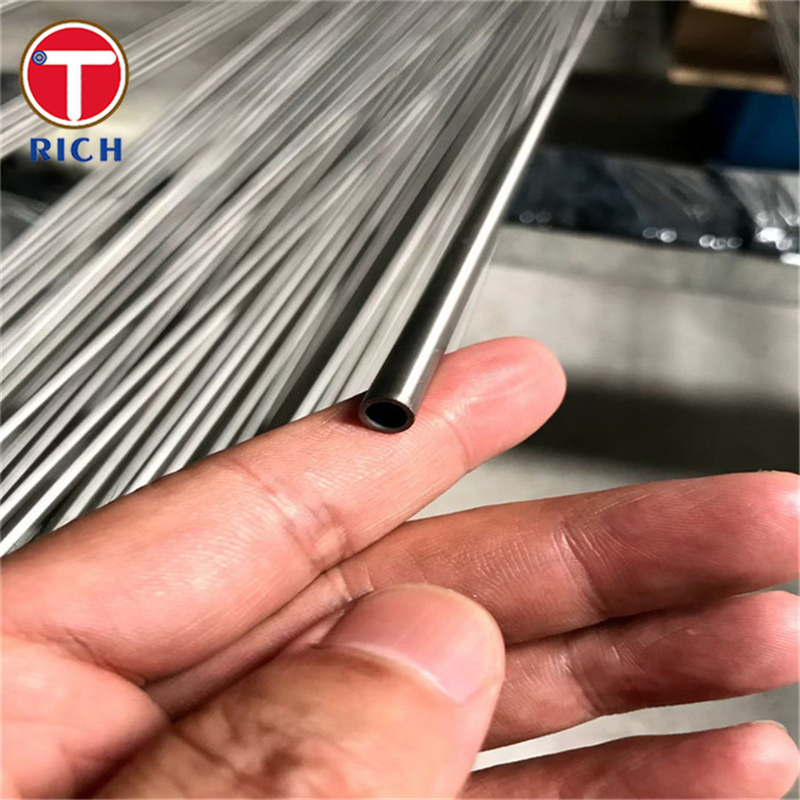 ASTM B167 Inconel 690 Nikel Kromium Logam Besi Pipa Baja Tanpa Jahit Untuk Generator Uap