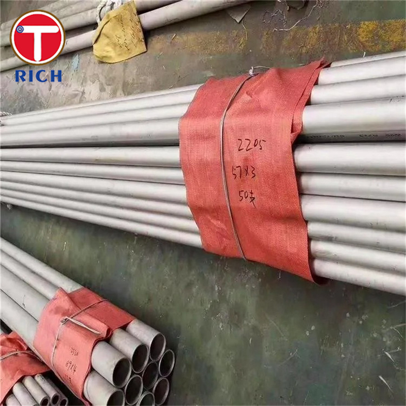 ASTM A358 304 Stainless Steel Pipe Electric Fusion Welded Stainless Steel Pipe Untuk Layanan Suhu Tinggi