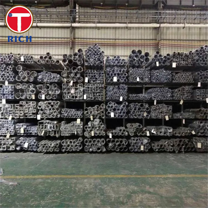 ASTM A358 304 Stainless Steel Pipe Electric Fusion Welded Stainless Steel Pipe Untuk Layanan Suhu Tinggi