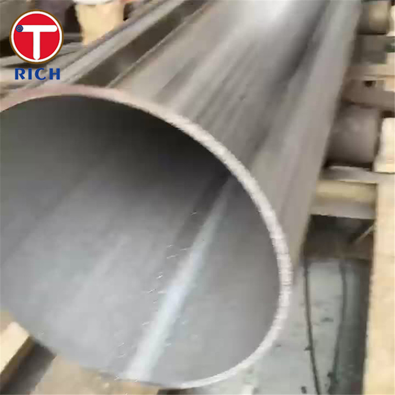 EN 10217-7 X2CrNi18-9 Tabung Baja Tidak Berlemak Tabung Baja Las Untuk Tujuan Tekanan