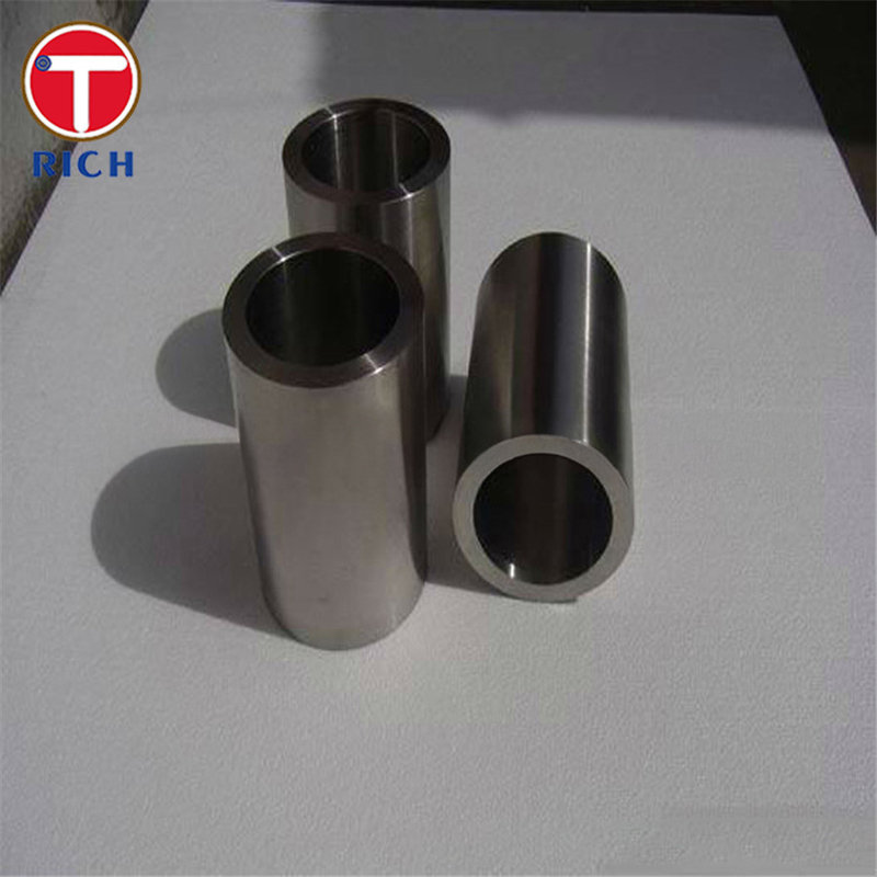 ASTM B338 Gr.1 Pipa penukar panas Pipa paduan titanium tanpa jahitan untuk kondensator dan penukar panas