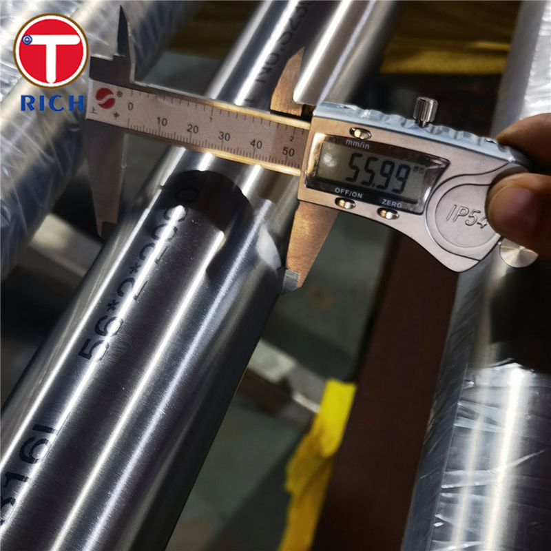 GB/T 28713 06Cr19Ni10 Tabung Stainless Steel Peningkatan Tabung Perpindahan Panas Untuk Penukar Panas