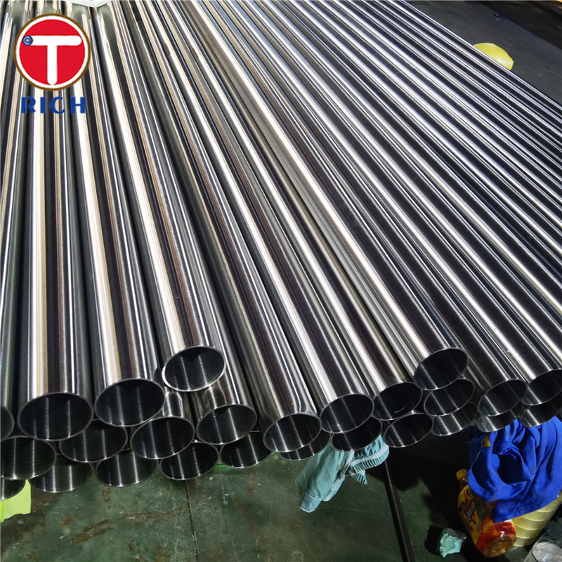 GB/T 28713 06Cr19Ni10 Tabung Stainless Steel Peningkatan Tabung Perpindahan Panas Untuk Penukar Panas