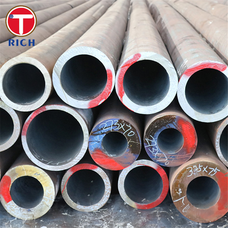 GB/T 34204 CT55 Tabung Terguling Tabung Baja Alloy Karbon Rendah Tanpa Jawab Untuk Minyak