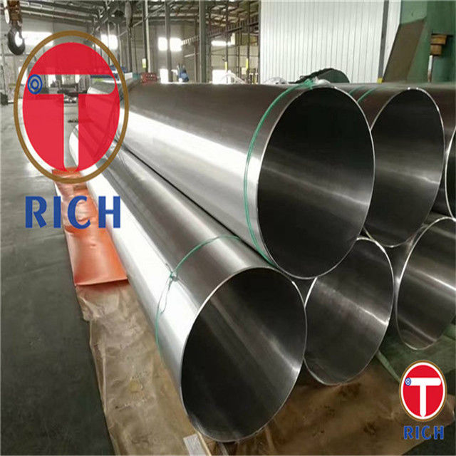 GB / T 12771 Dia 4-1200mm Dilas 304 / 304L 316 / 316L Pipa Stainless Steel untuk Transpotasi Cair