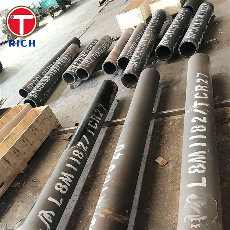 ASTM A451 CPF8 Stainless Steel Tube Centrifugally Cast Austenitic Stainless Steel Pipe untuk layanan suhu tinggi
