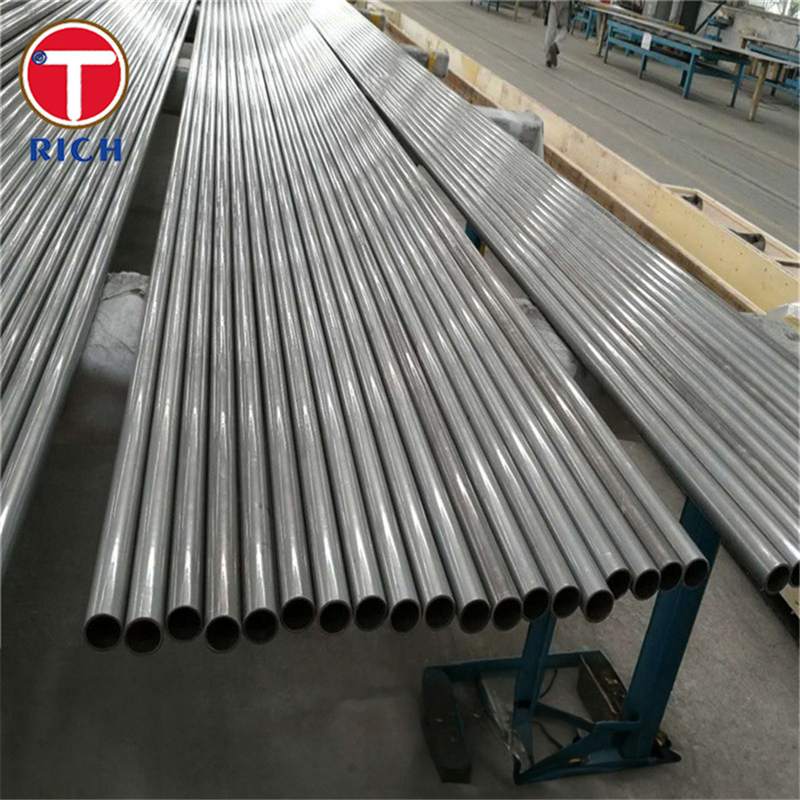 ASTM B675 N08367 Stainless Steel Tube Iron Nickel Chromium Molybdenum Alloy Welded Pipe Untuk Tujuan Umum