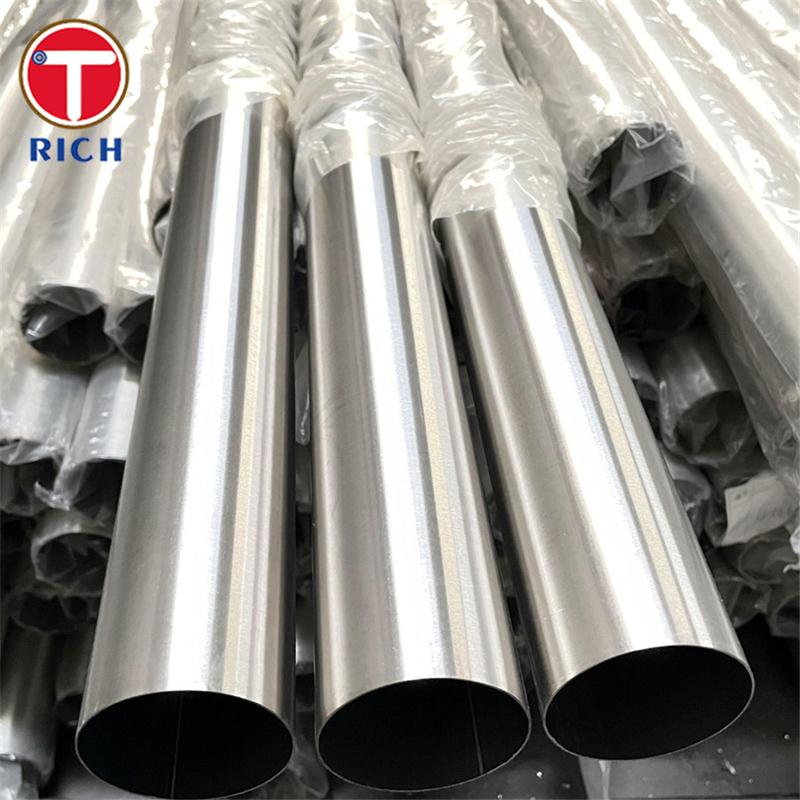 ASTM A182 304 Stainless Steel Tube Austenitic Stainless Steel Pipe Untuk Layanan Suhu Tinggi
