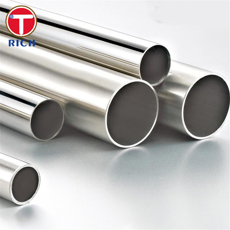 ASTM A182 304 Stainless Steel Tube Austenitic Stainless Steel Pipe Untuk Layanan Suhu Tinggi