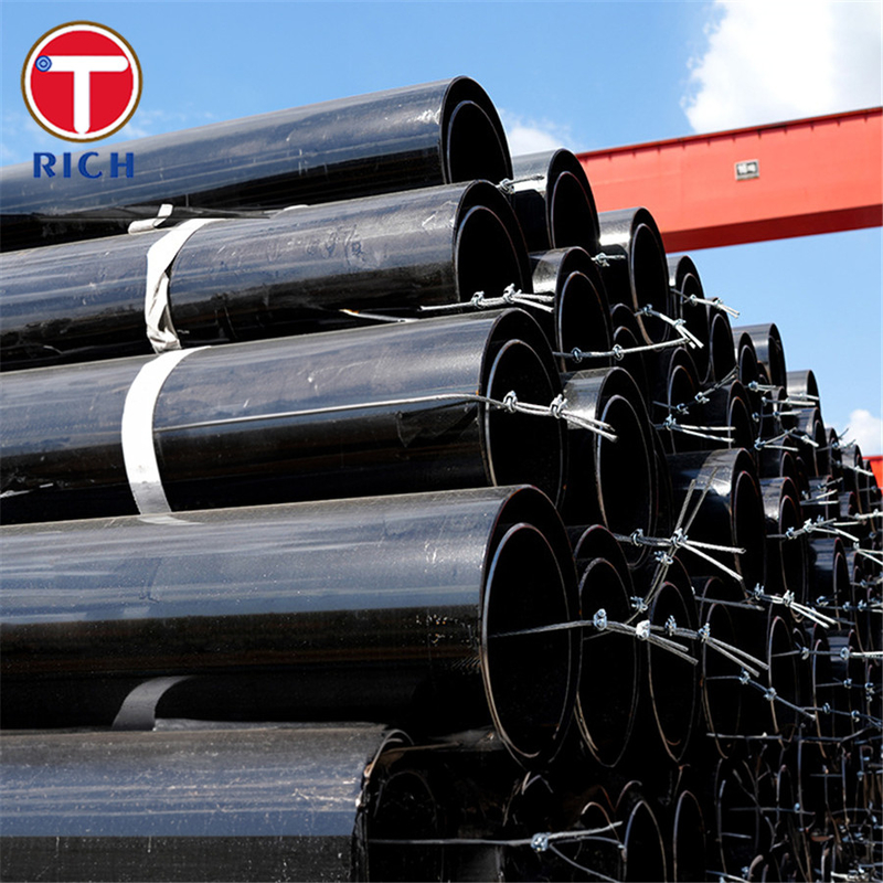 ASTM A1037 Kelas A Tungku Baja Karbon Tersaldur Butt Hitam Untuk Boiler