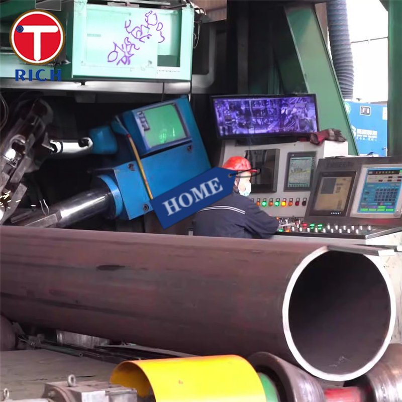 ASTM A1037 Kelas A Tungku Baja Karbon Tersaldur Butt Hitam Untuk Boiler