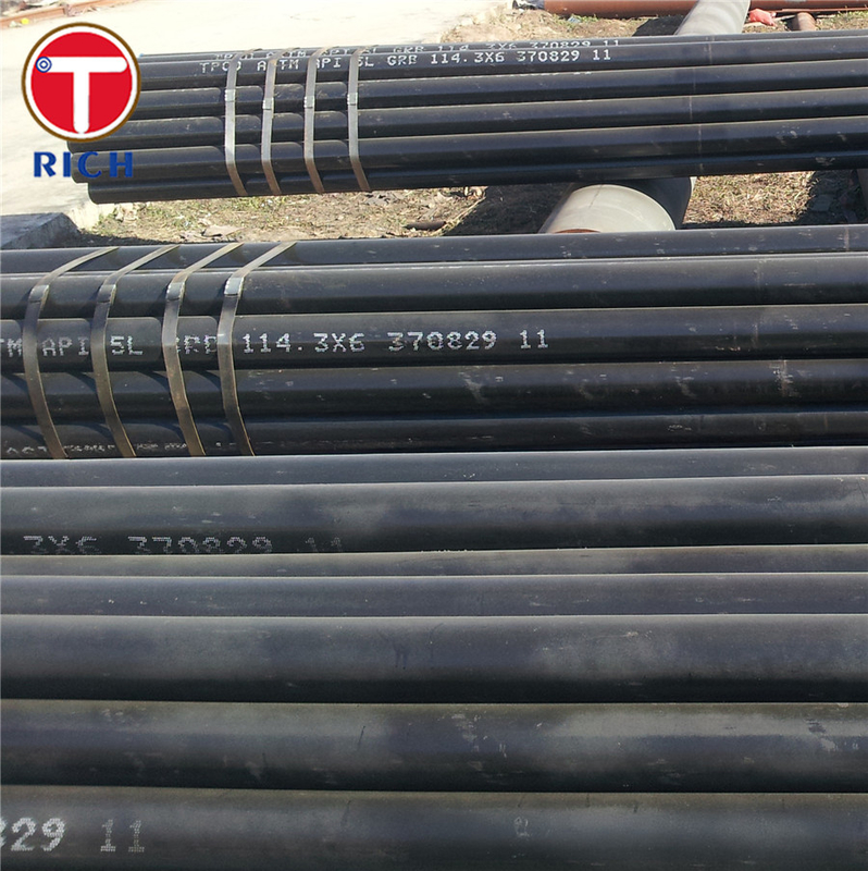 ASTM A53 tabung baja las Hitam Hot Dip Zinc-dilapisi untuk tujuan umum