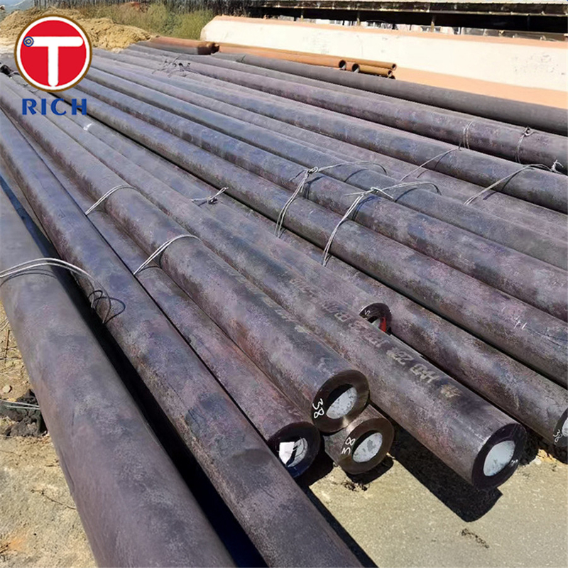 ASTM A572 Grade 50 Low Alloy Pipe High Strength Low-Alloy Structural Steel Tube Untuk Mengangkut Cairan