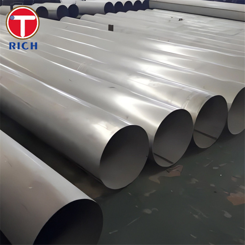 ASTM A928 Kelas 2205 pipa stainless steel duplex EFW tabung baja untuk transportasi bahan kimia