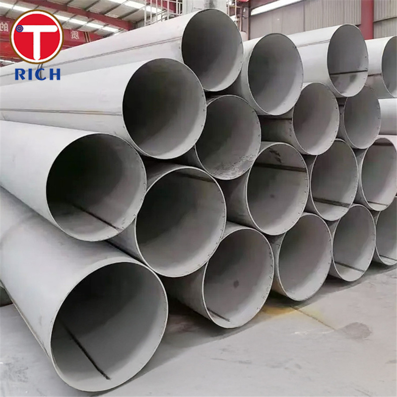 ASTM A928 Kelas 2205 pipa stainless steel duplex EFW tabung baja untuk transportasi bahan kimia