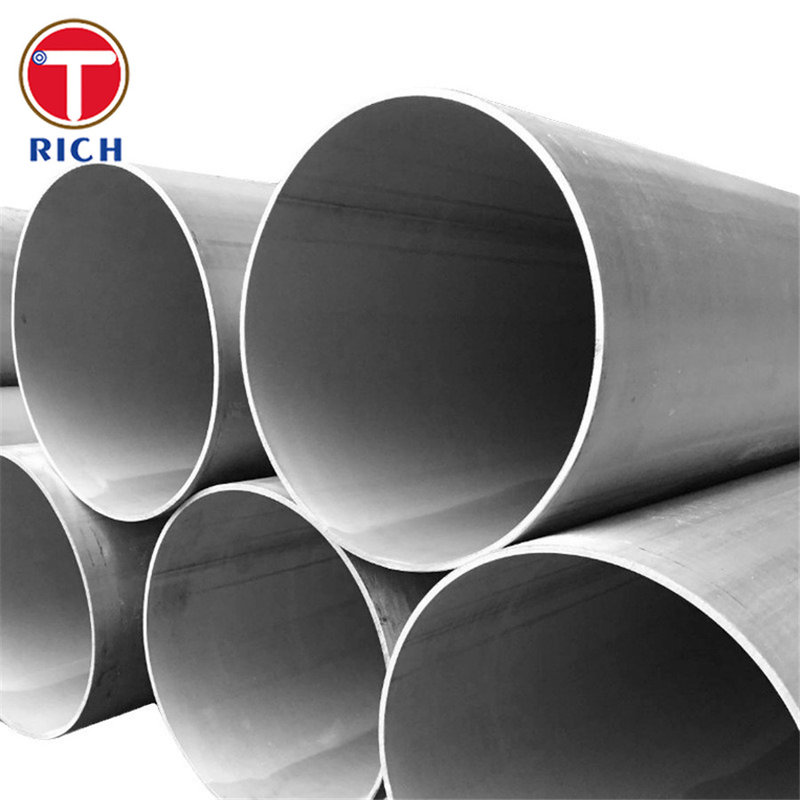 ASTM A928 Kelas 2205 pipa stainless steel duplex EFW tabung baja untuk transportasi bahan kimia