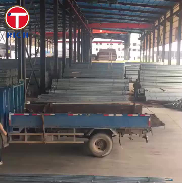 EN 39 S235GT Scaffolding Steel Pipe Tubes baja las longgar untuk Scaffolding tabung dan kopling