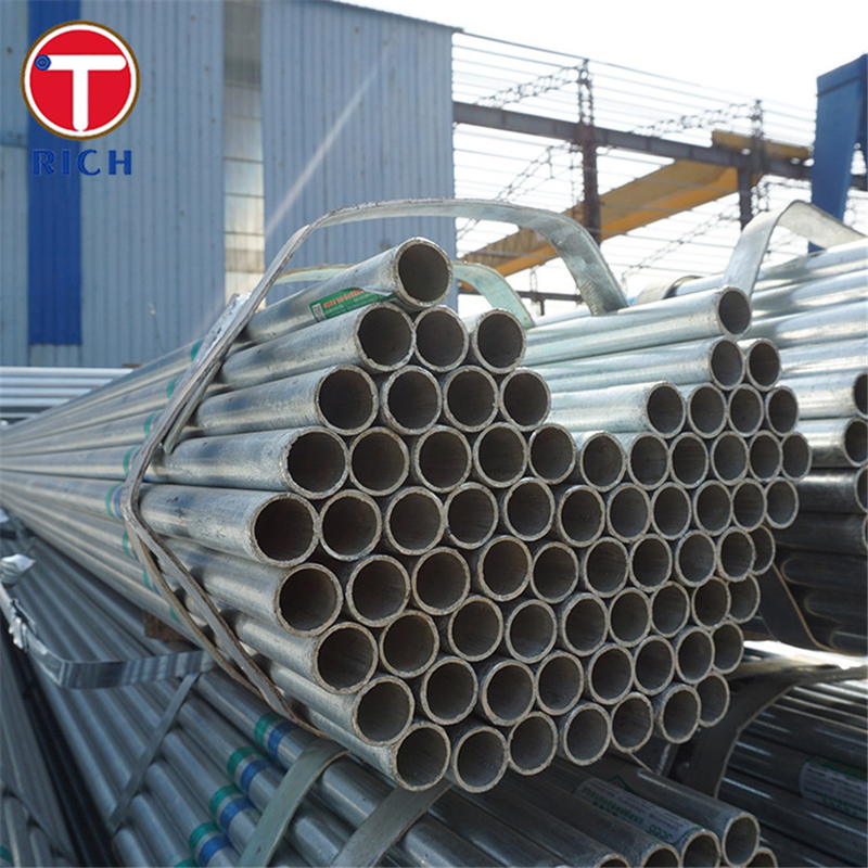 EN 1123-1 S235JR Hot Dip Galvanized Tube Tubing Baja Las Untuk Pipa Limbah