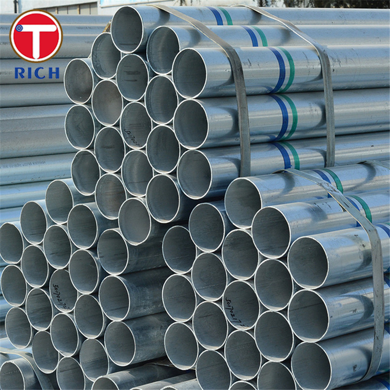 EN 1123-1 S235JR Hot Dip Galvanized Tube Tubing Baja Las Untuk Pipa Limbah