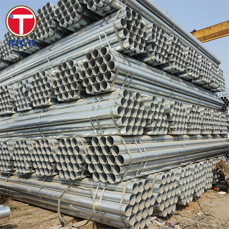 EN 1123-1 S235JR Hot Dip Galvanized Tube Tubing Baja Las Untuk Pipa Limbah