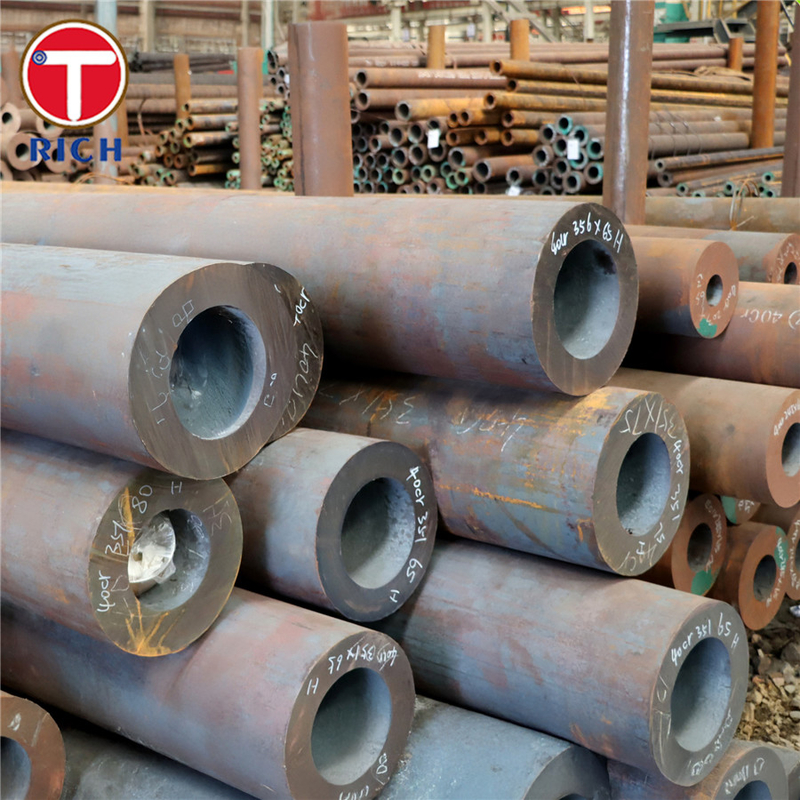 DIN 2445-1 ST52 Hot Finished Seamless Tubing Seamless Steel Tube Untuk Sistem Dinamika Fluida
