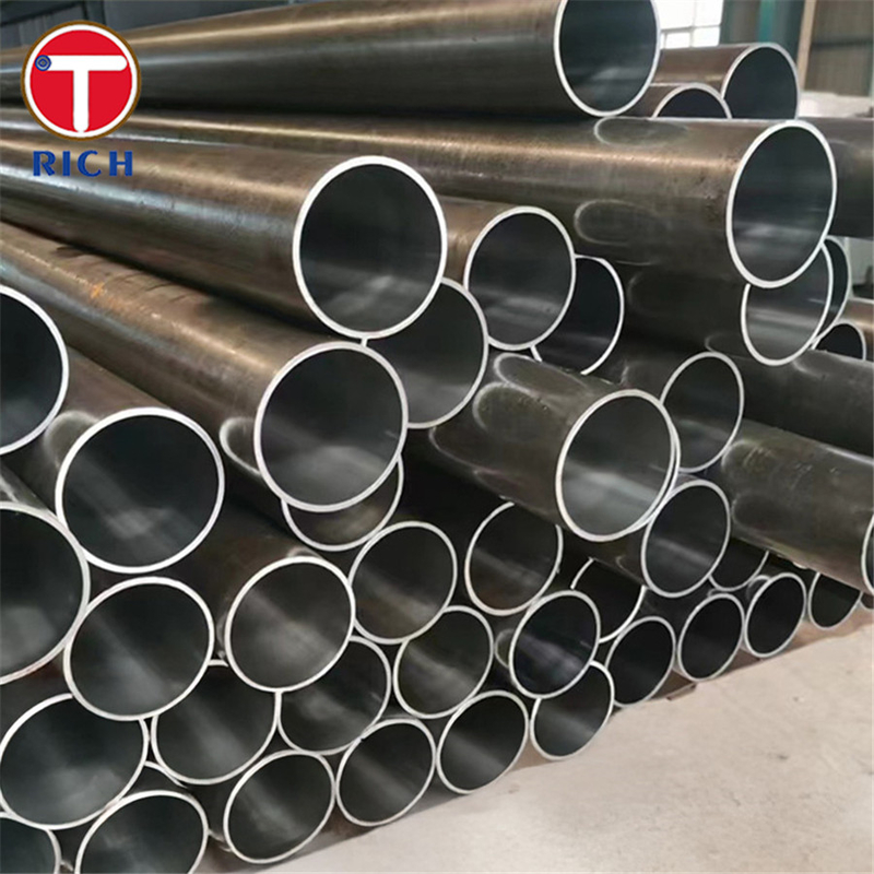 DIN 2445-2 ST37.2 Precision Seamless Pipe Seamless Steel Tubes Untuk Sistem Listrik Fluida