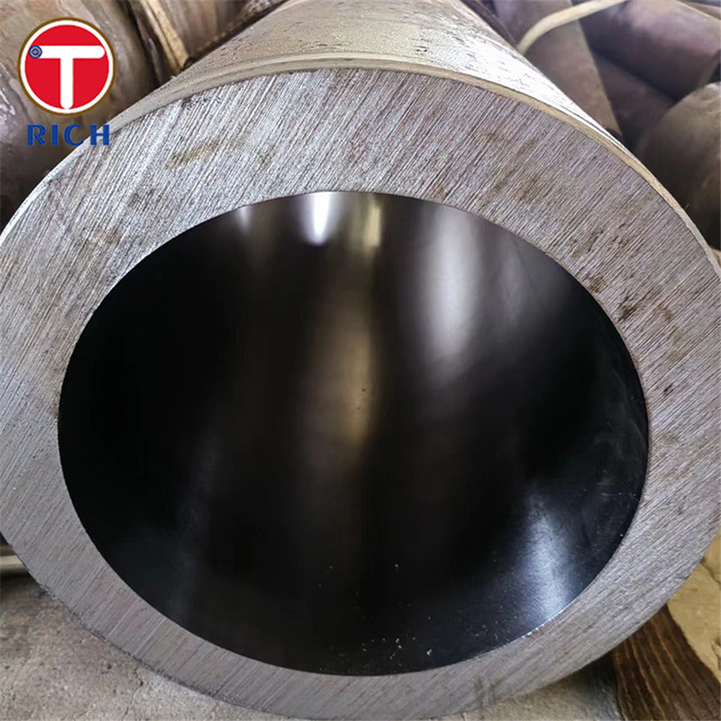 DIN 2445-2 ST37.2 Precision Seamless Pipe Seamless Steel Tubes Untuk Sistem Listrik Fluida