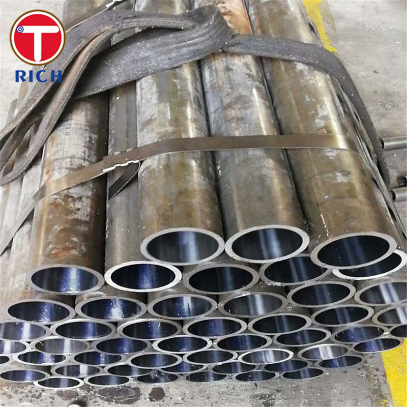 DIN 17121 RSt 37-2 tabung bulat tanpa jahitan tabung baja bulat tanpa jahitan untuk pekerjaan baja struktural