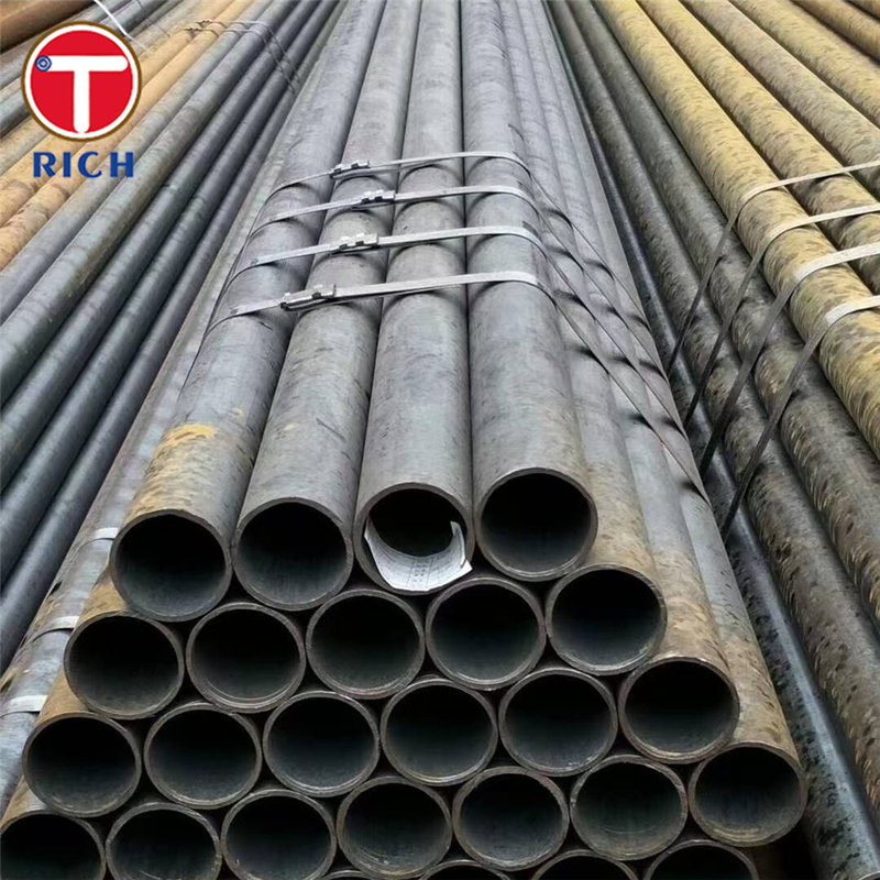 DIN 2413 E235 pipa baja hidrolik tabung baja tanpa jahitan untuk sistem hidrolik air